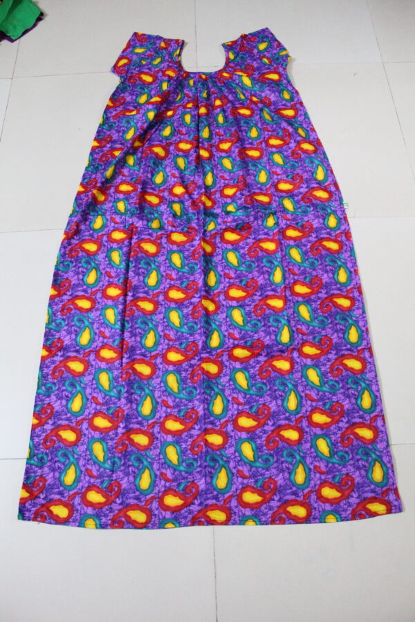 Lite Purple Round Neck Nighty (Code:N375N19)