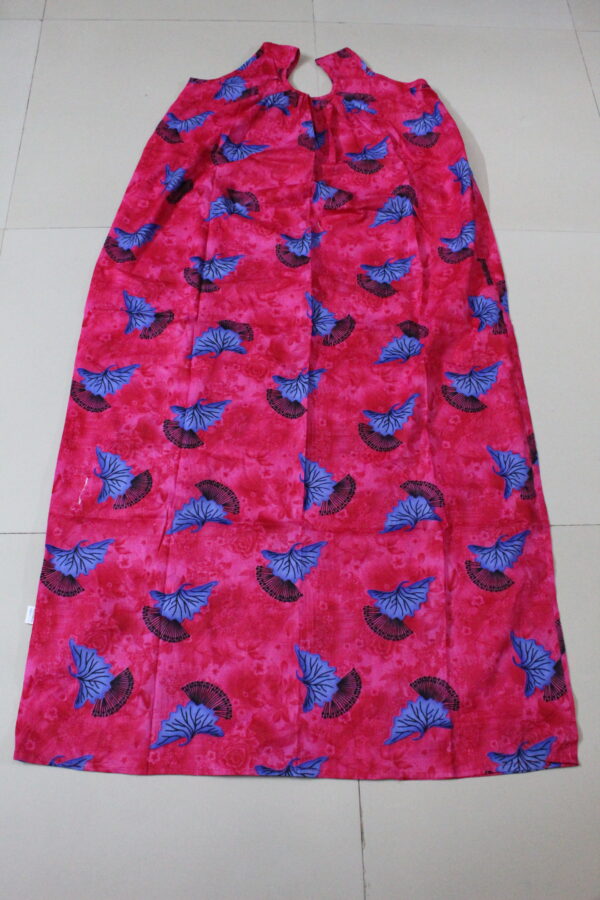 Reddish Pink Round Neck Nighty (Code:N375N14)