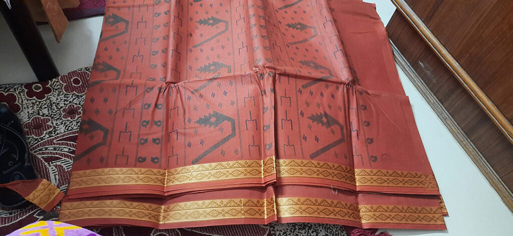 Tangail Print Chocolate (Code:S999N137)