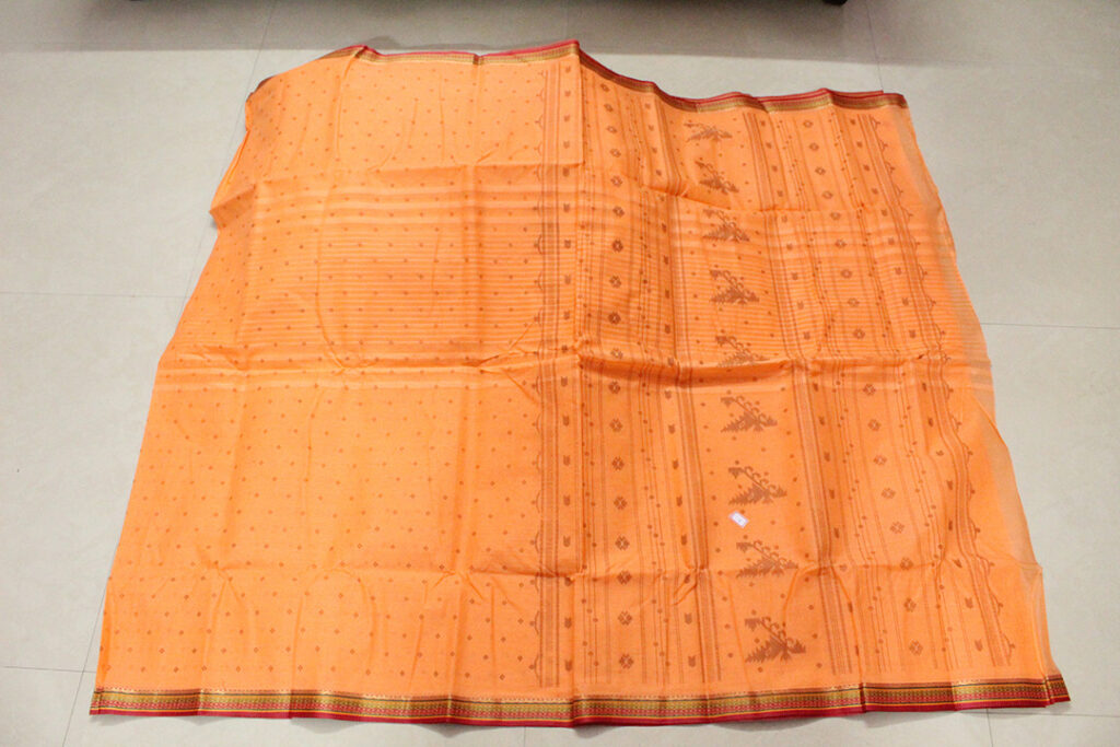 Tangail Print Pastel Orange (Code:S999N132)