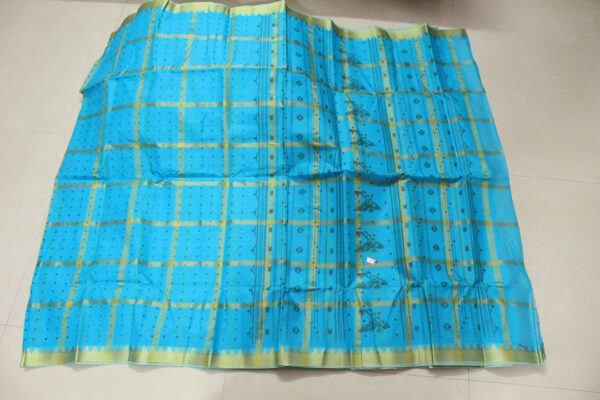 Tangail Print Sky Blue (Code:S999N134)