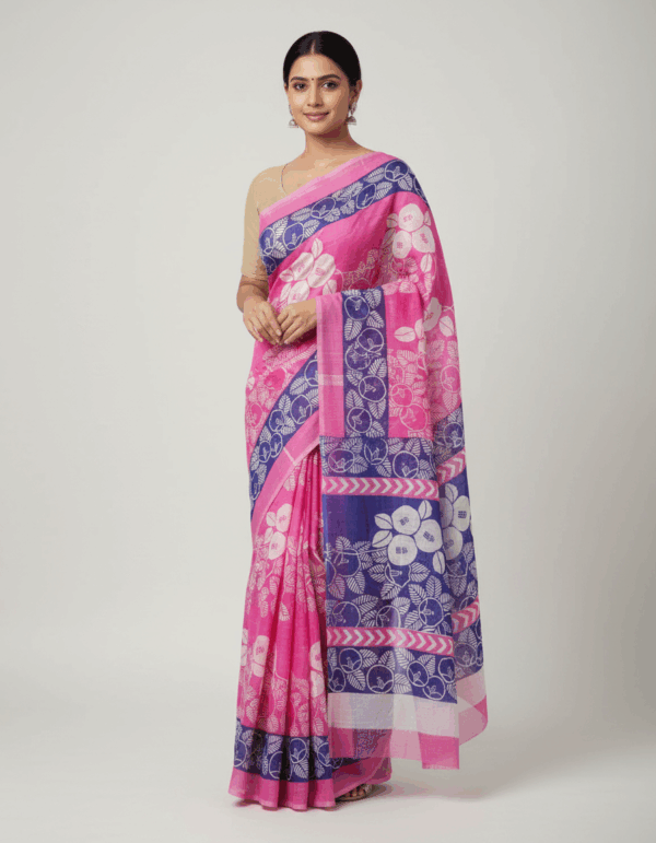 Malmal Pink with White (Code:S699N144)