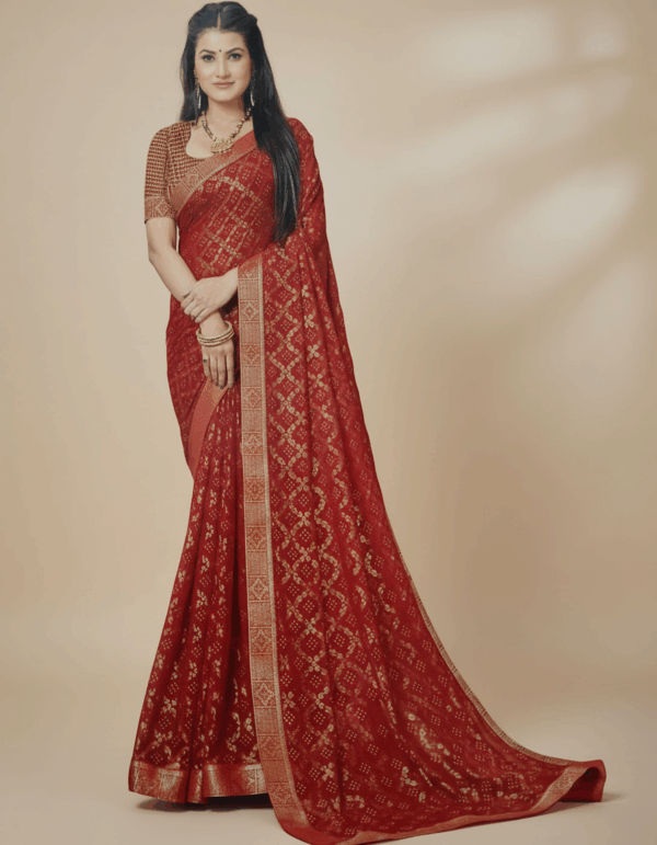 Bandni - Maroon Kalka (Code:S1450N11)