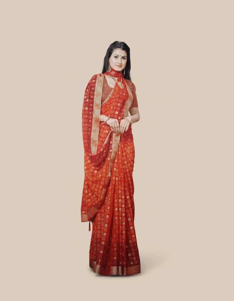 Bandni - Red (Code:S1450N09)