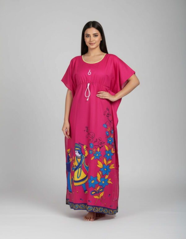 Pink Figure Kaftan (Code:N375M77)