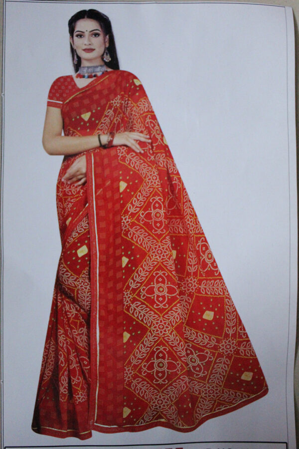 Bandni - Red Color Bandej (Code:S999N19)