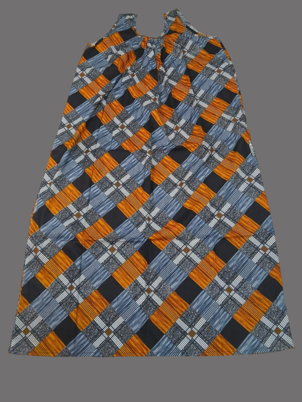 Ash with Yellow Geometric Print  (Code:N350P38)