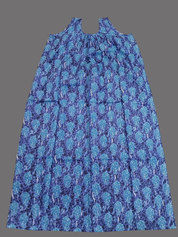Blue Ajrakh Print  (Code:N375P47)