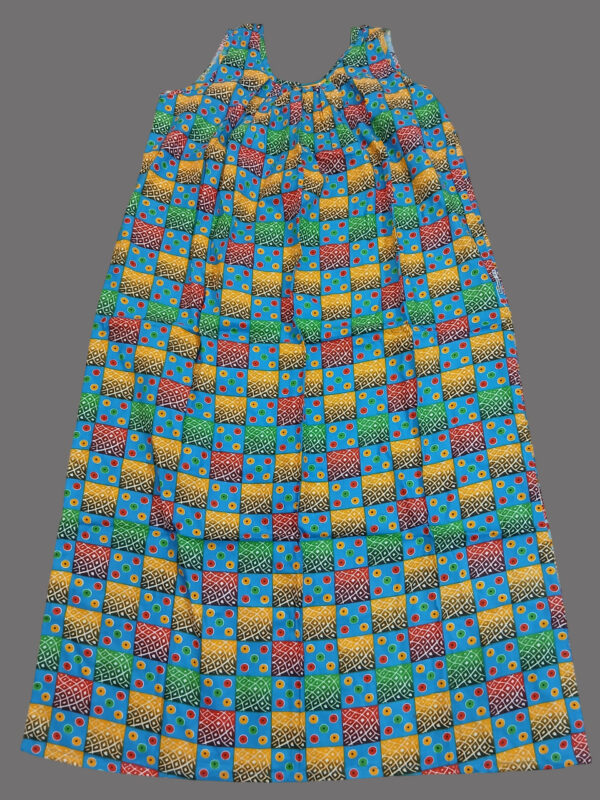 Blue with Multi Color  (Code:N375P51)