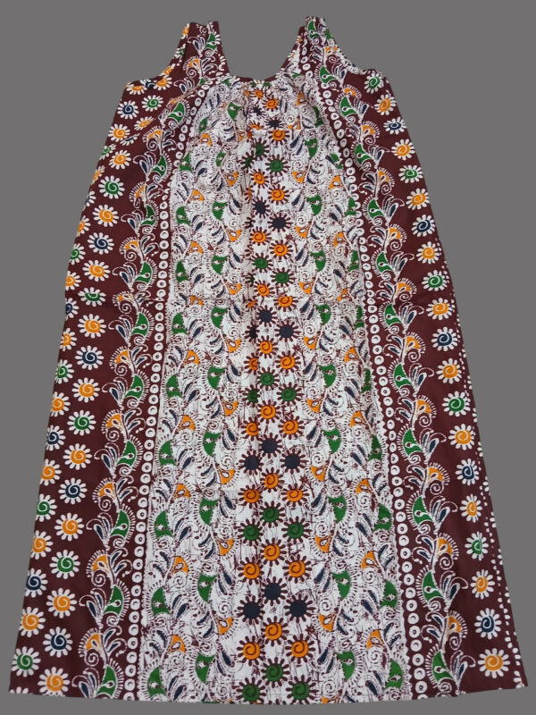 Chocolate Floral Batik  (Code:N375P57)