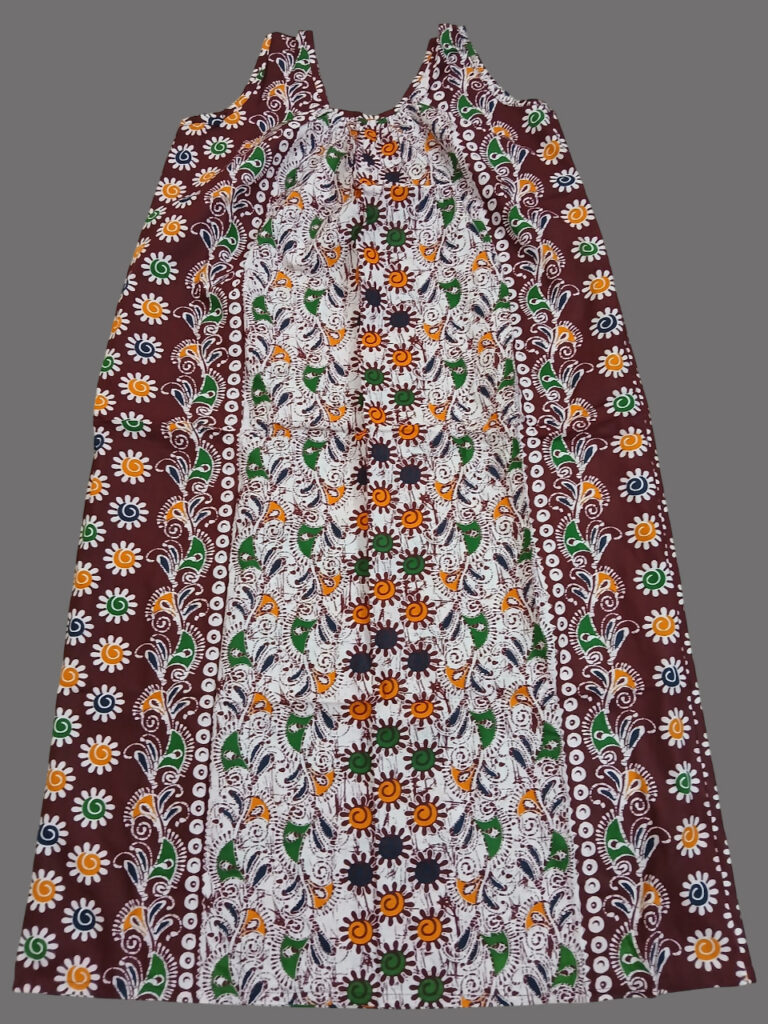 Chocolate Floral Batik  (Code:N375P57)