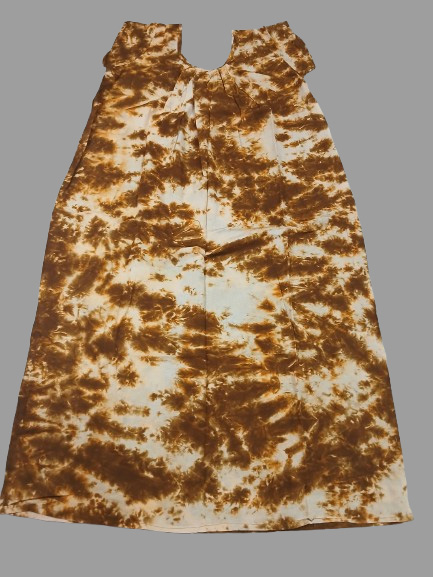 Chocolate Shibori Print  (Code:N365P06)