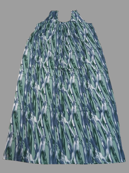 Green Tiger Print  (Code:N375P77)
