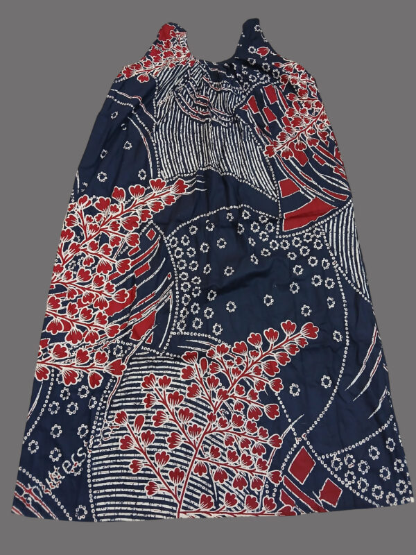 Midnight Blue Floral  (Code:N375P68)