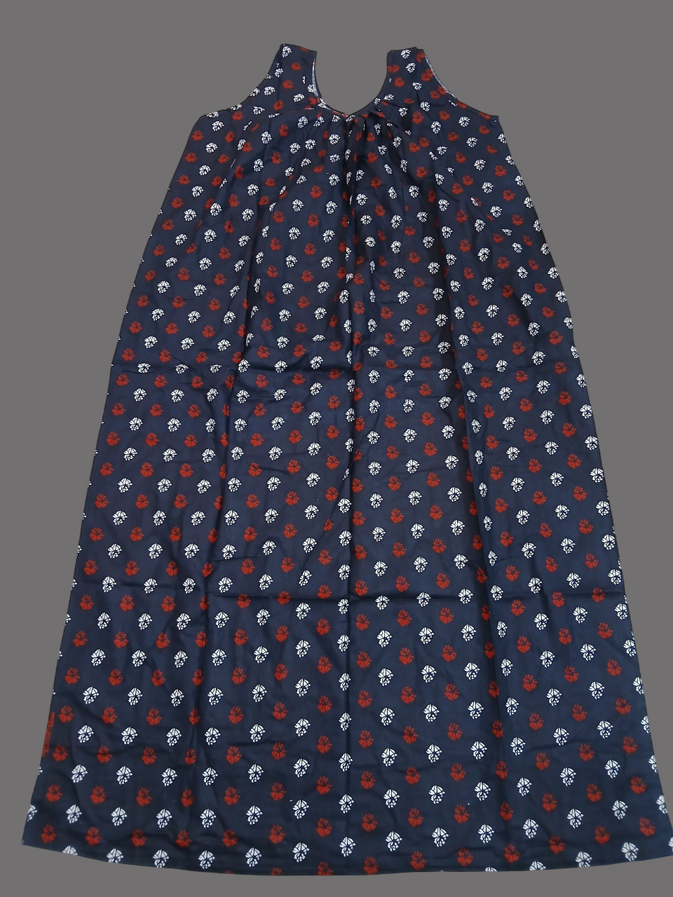 Navy Blue with Red (Code:N375P44)