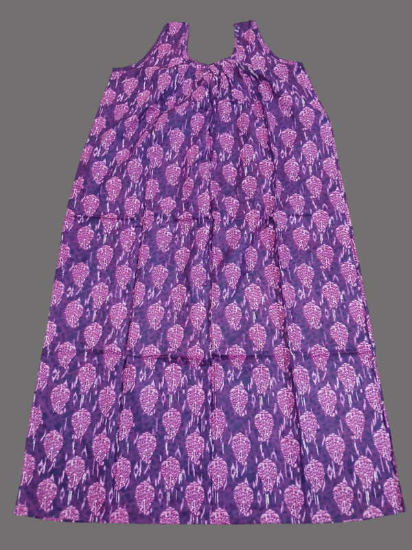 Purple Ajrakh Print  (Code:N375P49)