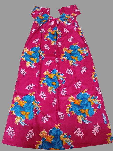 Rani with Sky Big Floral  (Code:N350P21)