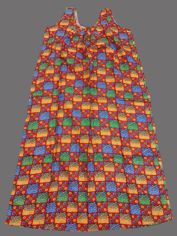 Red with Multi Color  (Code:N375P53)